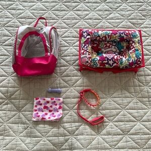 American Girl Doll Pet Accessories Set